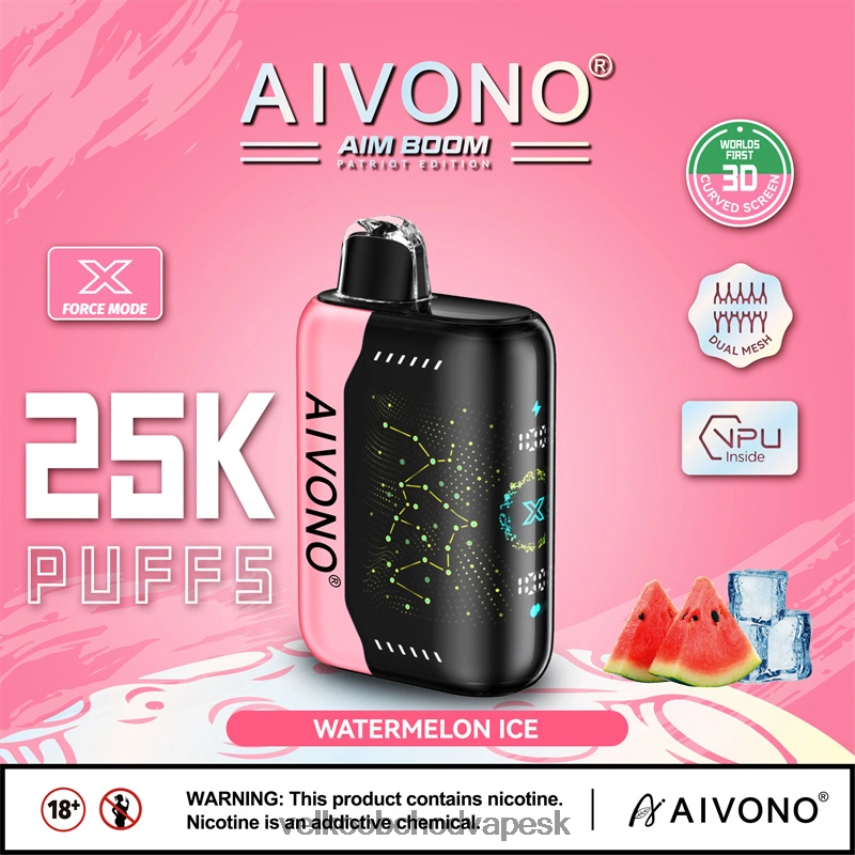 Aivono AIM BOOM 25 000 melónový ľad - 2J004B353 Vape Jednorazove