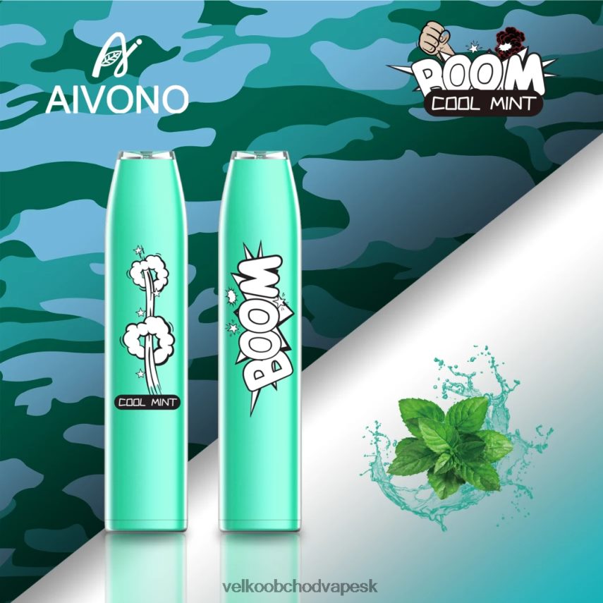 Aivono AIM BOOM 600 chladná mäta - 2J004B357 Vape E Cigareta