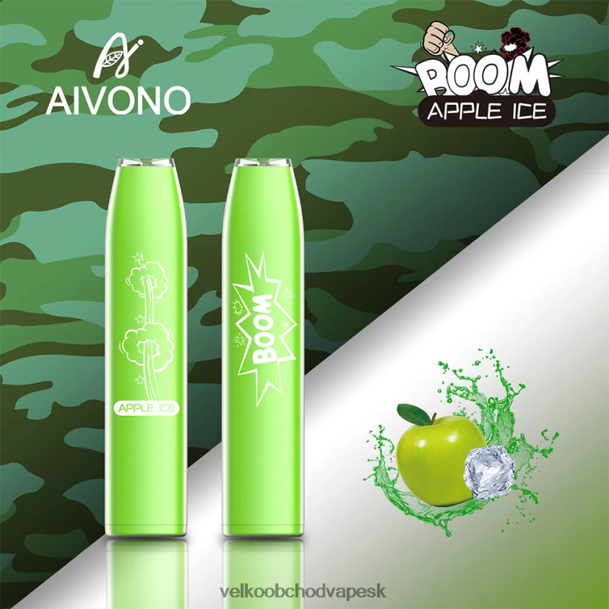 Aivono AIM BOOM 600 jablkový ľad - 2J004B354 E Cigareta SK