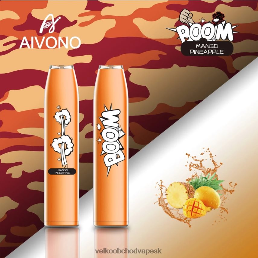 Aivono AIM BOOM 600 mango ananás - 2J004B360 Vape Jednorazove