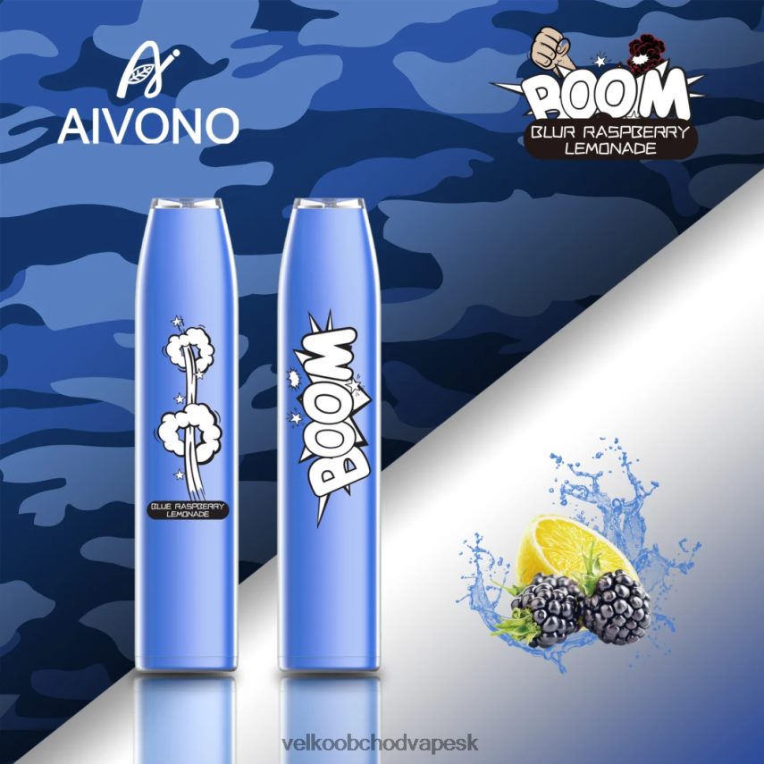 Aivono AIM BOOM 600 modrá malinová limonáda - 2J004B355 Vape Cigareta Cena
