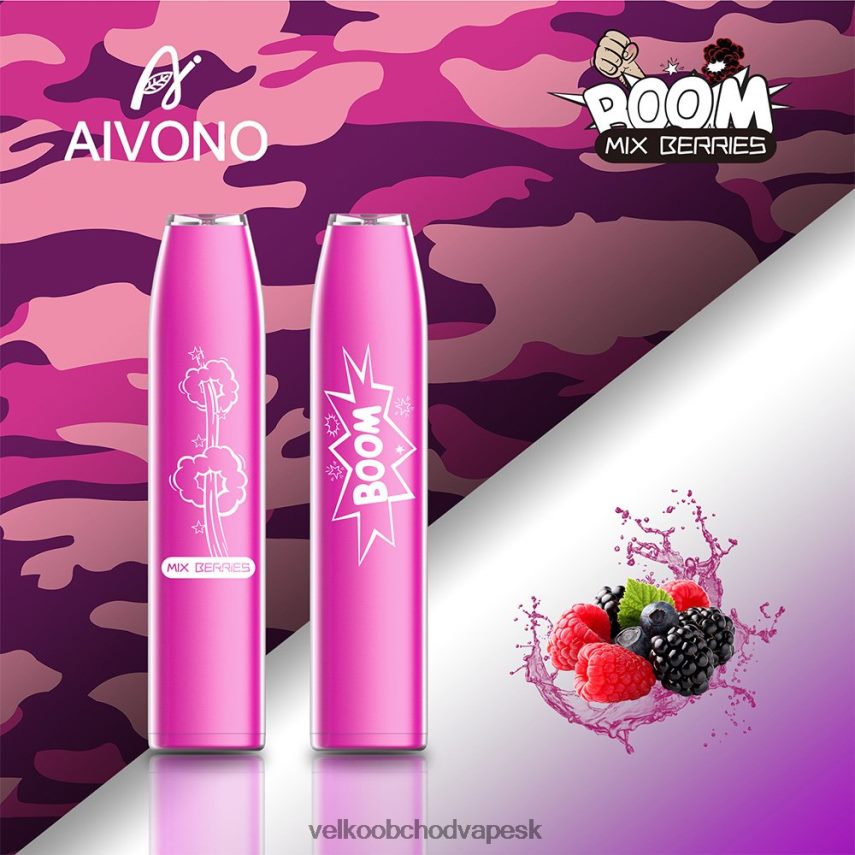 Aivono AIM BOOM 600 zmiešané bobule - 2J004B361 E Cigareta SK