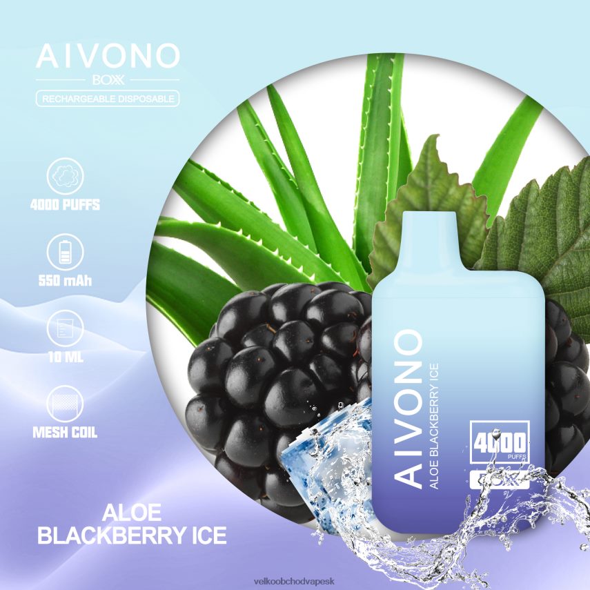 Aivono AIM BOXX 4000 aloe súčasný ľad - 2J004B228 E Cigareta SK