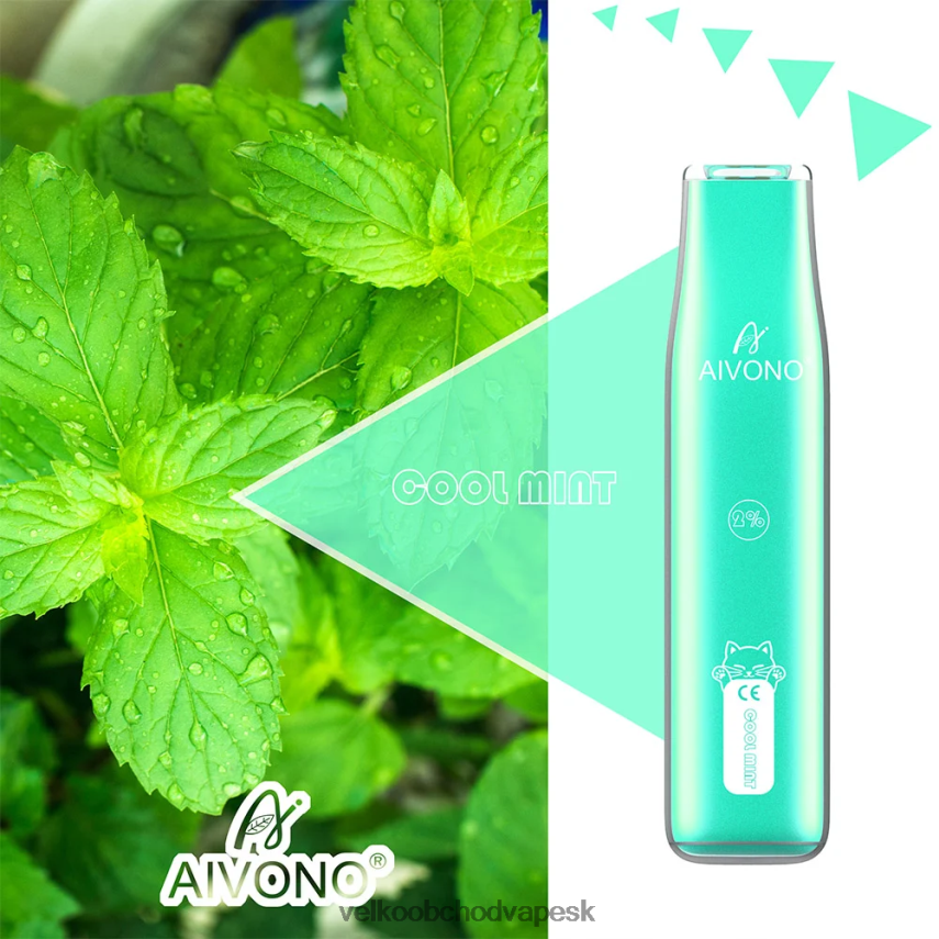 Aivono AIM CAT 400 chladná mäta - 2J004B336 Vape E Cigareta