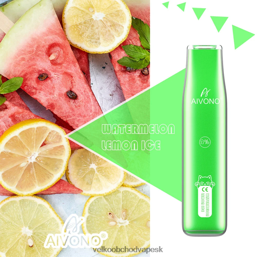 Aivono AIM CAT 400 vodný melón citrónový ľad - 2J004B341 Vape Cigareta Cena