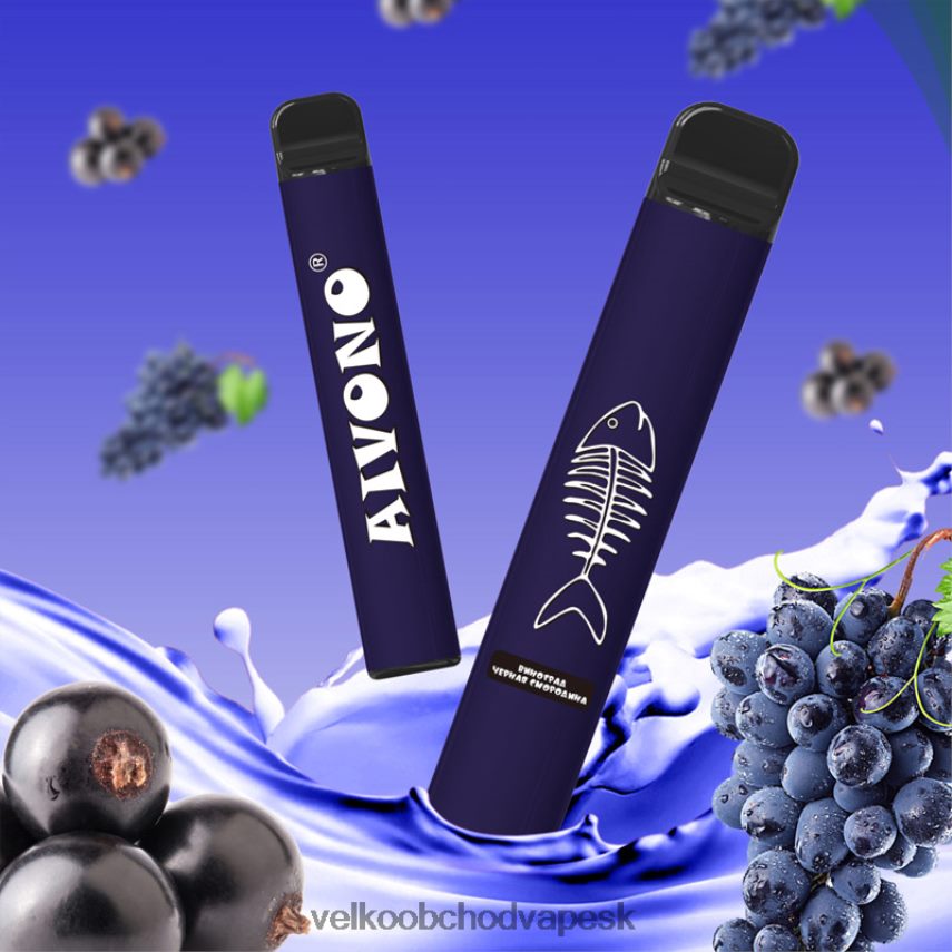Aivono AIM FISHBONE 600 hroznové čierne ríbezle - 2J004B284 E Cigareta SK