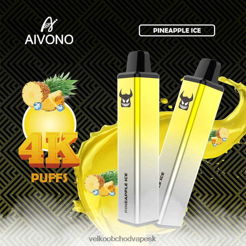 Aivono AIM FREAK 4000 ananásový ľad - 2J004B255 Vape Jednorazove