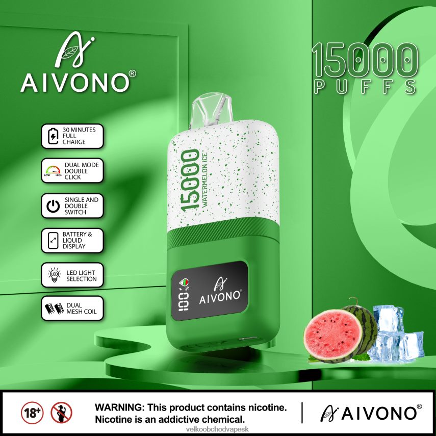 Aivono AIM magic 15 000 melónový ľad - 2J004B70 Vape E Cigareta