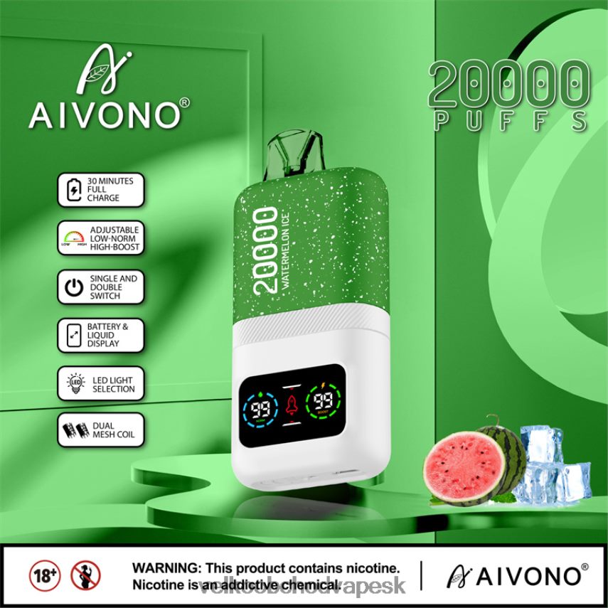 Aivono AIM magic 20 000 melónový ľad - 2J004B75 Vape Cigareta Cena