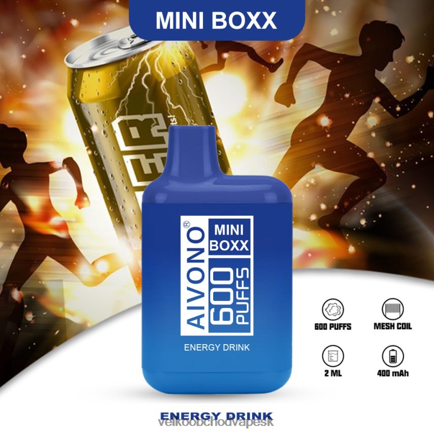 Aivono AIM MINI BOXX 600 energetický nápoj - 2J004B237 Nejlepsi Vape Cigareta