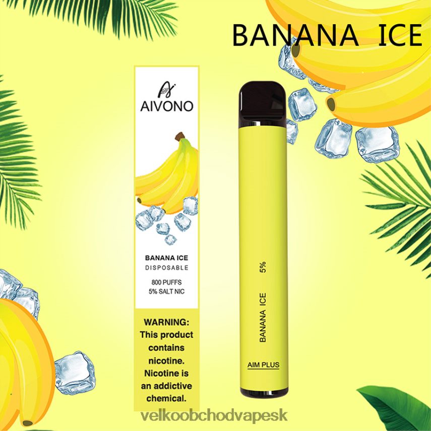 Aivono AIM PLUS 800 banánový ľad - 2J004B171 Vape Jednorazove