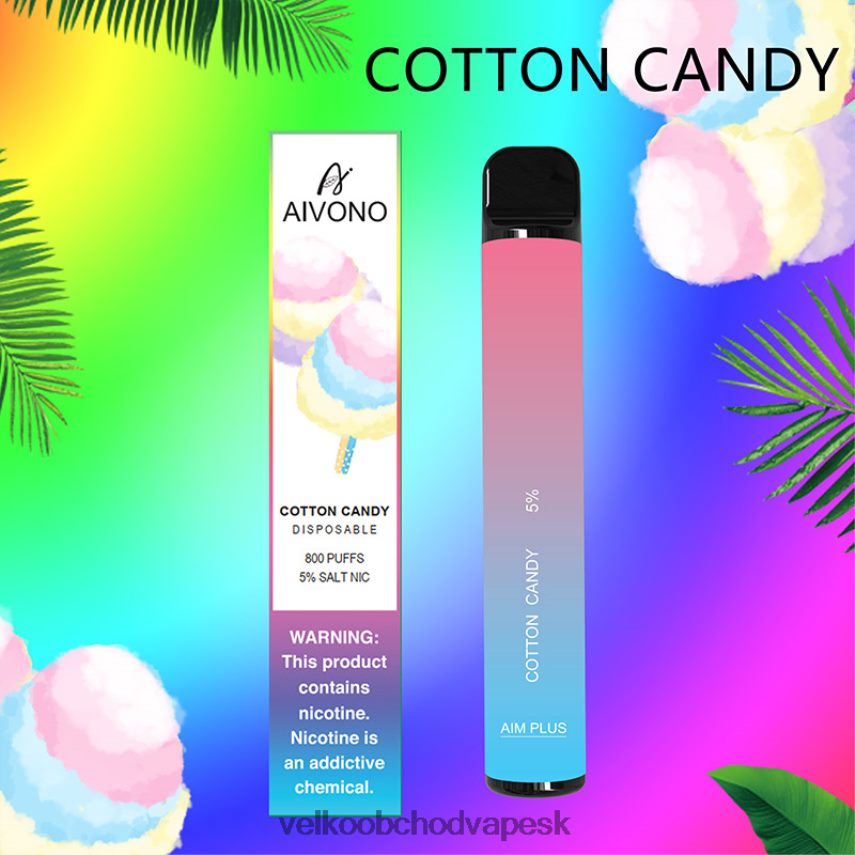 Aivono AIM PLUS 800 cukrová vata - 2J004B178 Vape Jednorazove