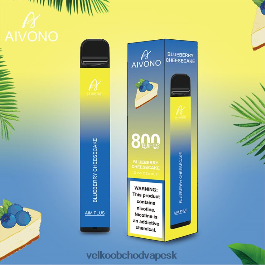 Aivono AIM PLUS 800 čučoriedkový tvarohový koláč - 2J004B174 Nejlepsi Vape Cigareta