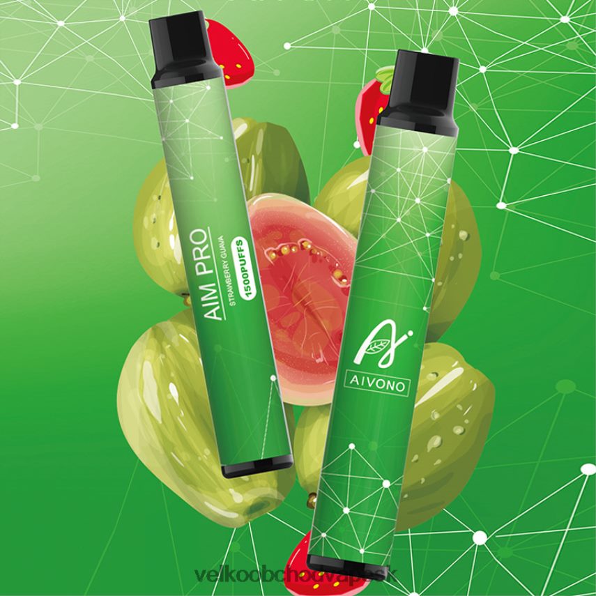 Aivono AIM PRO 1500 jahodová guava - 2J004B164 Vape Jednorazove