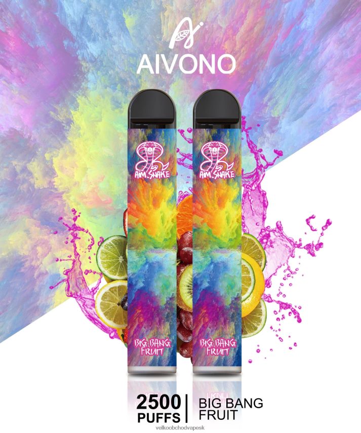 Aivono AIM SNAKE 2500 ovocie veľkého tresku - 2J004B322 Vape E Cigareta
