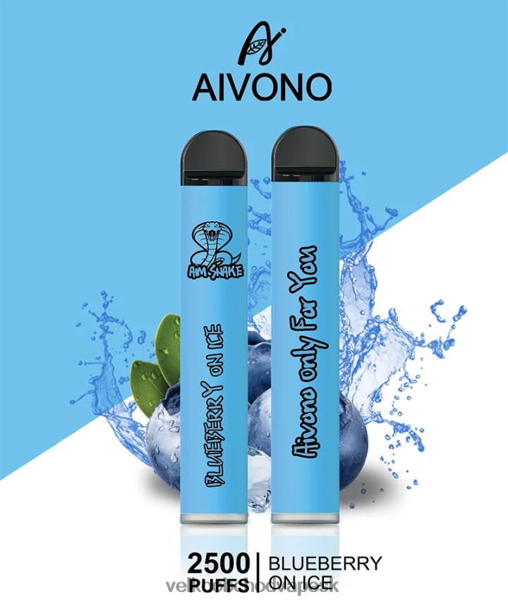 Aivono AIM SNAKE 2500 čučoriedka na ľade - 2J004B299 Vape Cigareta Cena