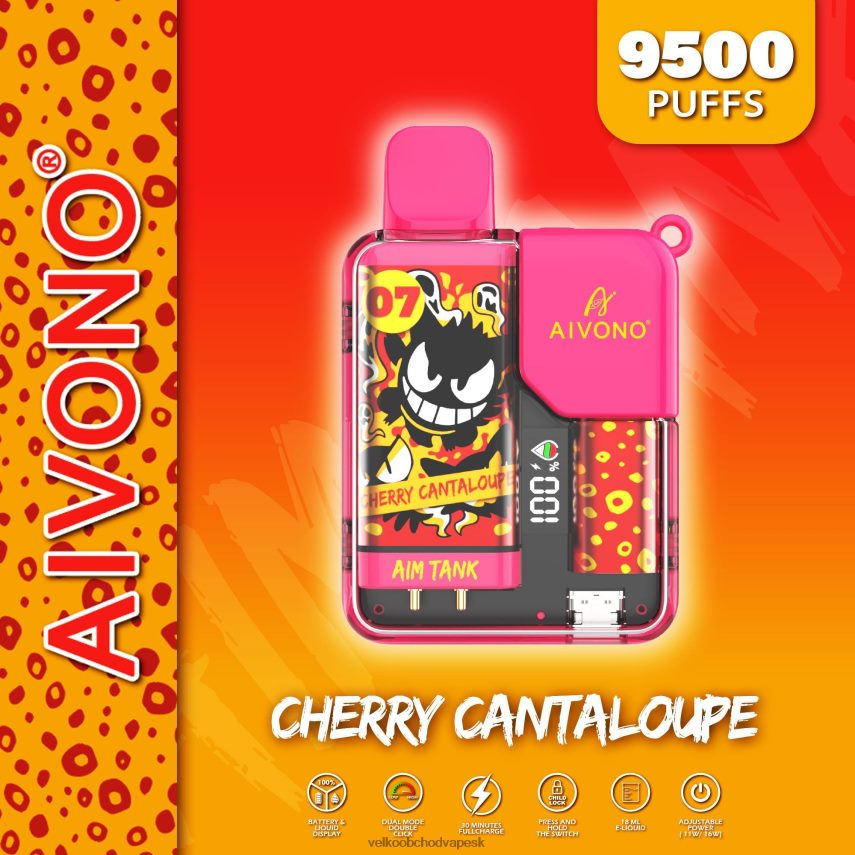 Aivono AIM TANK 9500 čerešňový melón - 2J004B45 Vape Jednorazove