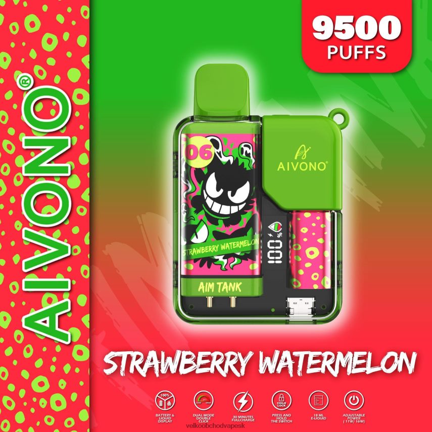 Aivono AIM TANK 9500 jahodový melón - 2J004B46 E Cigareta SK