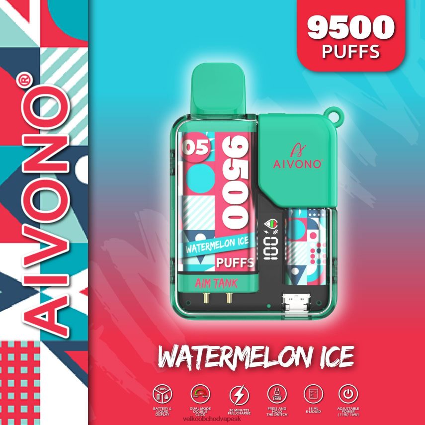 Aivono AIM TANK 9500 melónový ľad - 2J004B37 Vape Velkoobchod