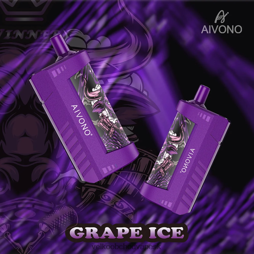 Aivono AIM WINNER 5000 hroznový ľad - 2J004B125 Nejlepsi Vape Cigareta