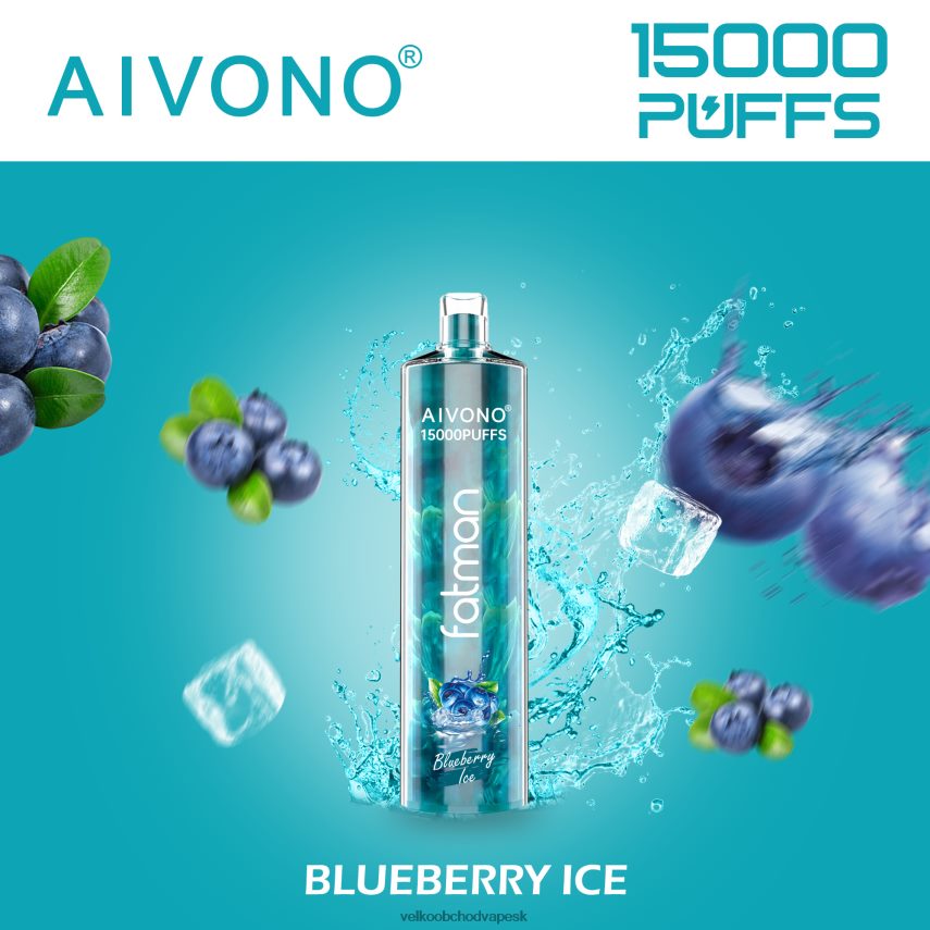 Aivono FATMAN 15 000 čučoriedkový ľad - 2J004B14 Vape E Cigareta