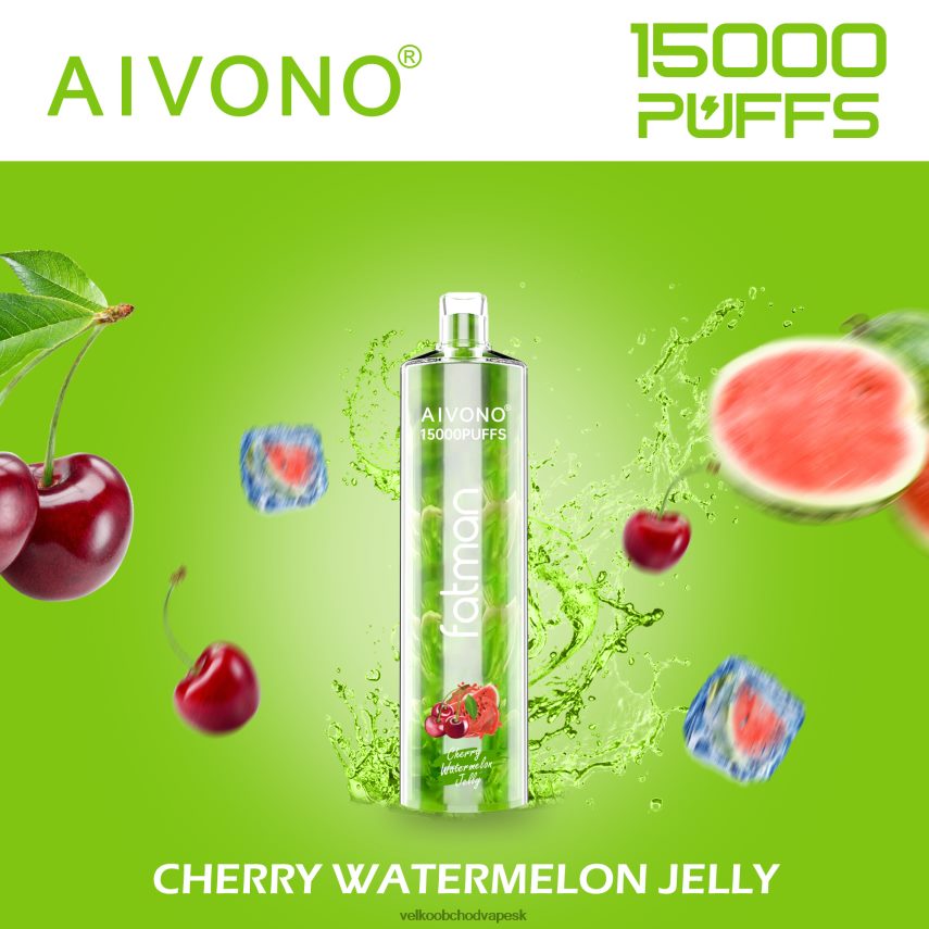 Aivono FATMAN 15 000 veselé melónové želé - 2J004B20 Nejlepsi Vape Cigareta