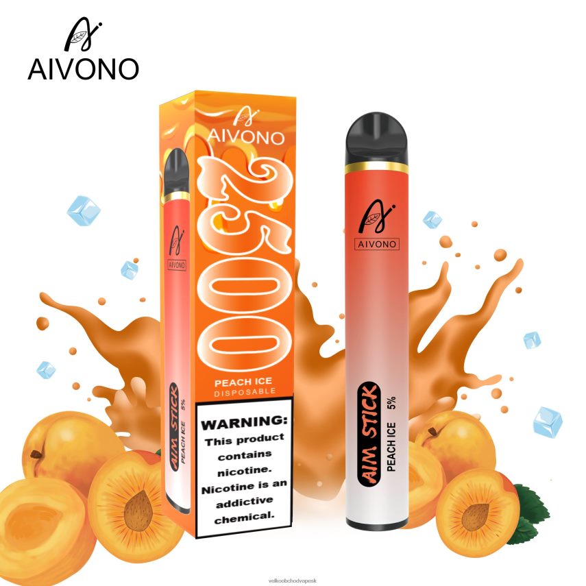 Aivono AIM STICK 2500 broskyňový ľad - 2J004B144 E Cigareta SK