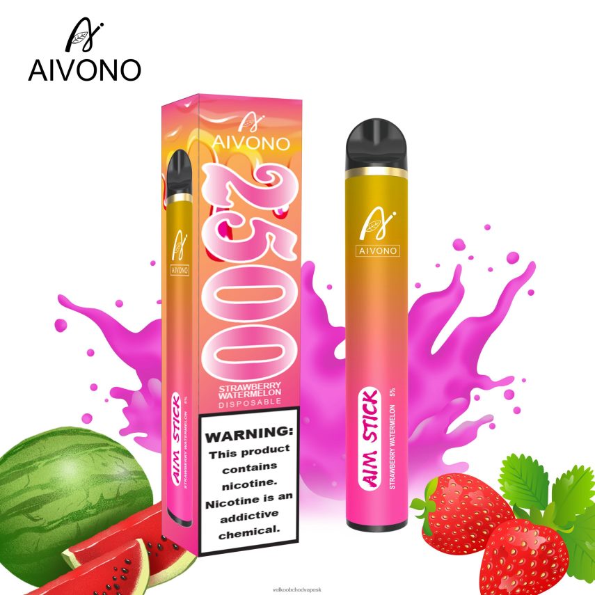 Aivono AIM STICK 2500 jahodový melón - 2J004B149 Vape Velkoobchod