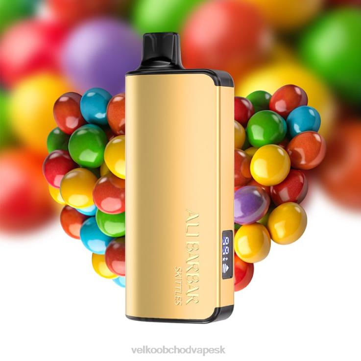 E Cigareta Bez Nikotinu 66VR641 Alibarbar Ingot 20 000 jednorazové vapy dúhový cukrík