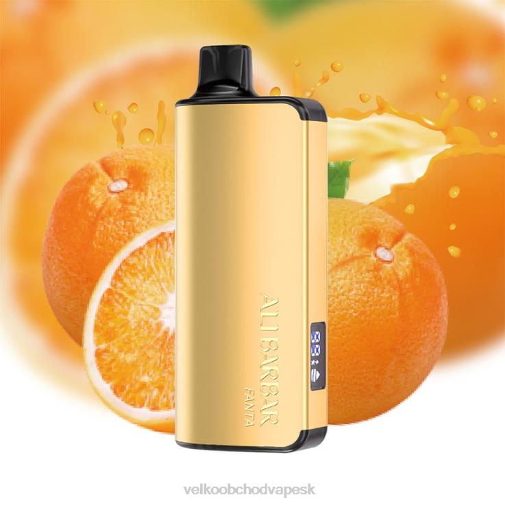 E Cigareta SK 66VR633 Alibarbar Ingot 20 000 jednorazové vapy kalifornský západ slnka