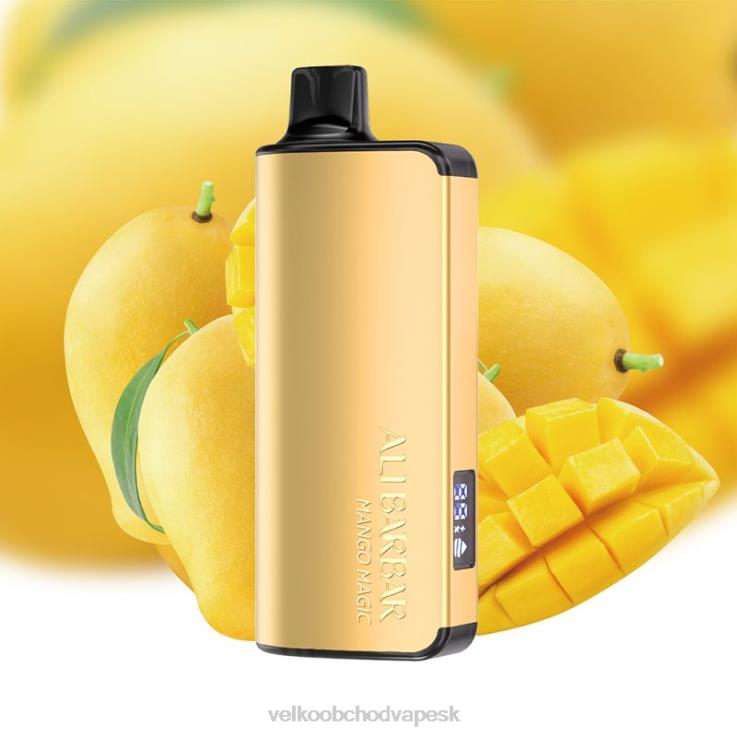 Vape Jednorázové Bez Nikotinu 66VR648 Alibarbar Ingot 20 000 jednorazové vapy mangová mágia