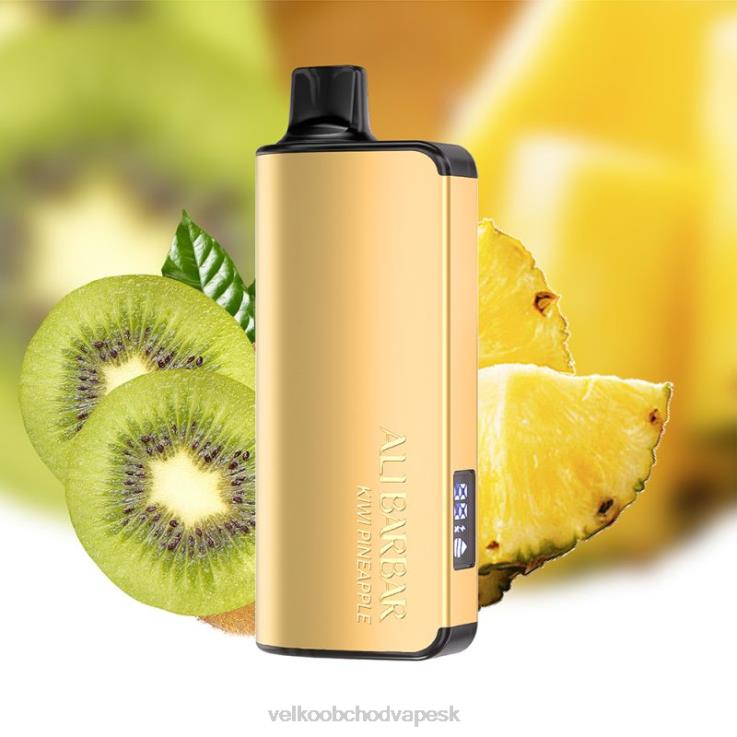 Vape Velkoobchod 66VR638 Alibarbar Ingot 20 000 jednorazové vapy kiwi ananás