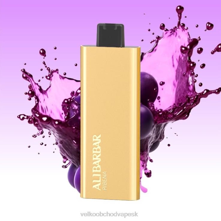 E Cigareta Na Liquid 66VR661 Alibarbar Pandora 7000 jednorazové vapy ribena