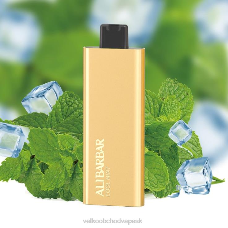 E Cigarety Jednorazove 66VR654 Alibarbar Pandora 7000 jednorazové vapy chladná mäta