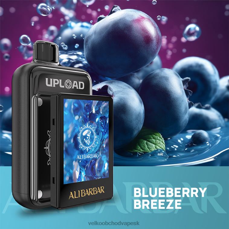 Vape Jednorazove čučoriedkový vánok | Alibarbar nahrať 2Z0Z4113