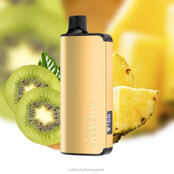 Vape Jednorázové Bez Nikotinu 66VR621 Alibarbar Ingot 9000 jednorazová vapa kiwi ananás