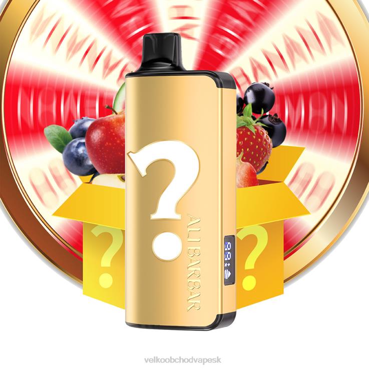Veľkoobchod Vape SK 66VR619 Alibarbar Ingot 9000 jednorazová vapa chuťová ruleta