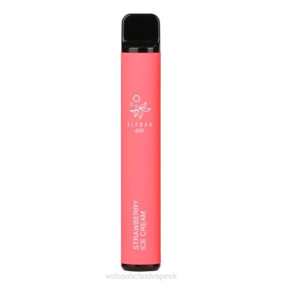Vape Jednorazove RHNN104 | ELFBAR 600 jahodová zmrzlina