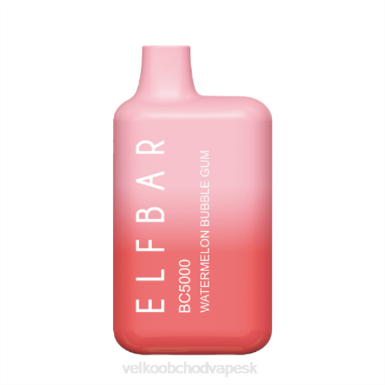 Vape Jednorázové Bez Nikotinu RHNN313 | ELFBAR BC5000 žuvačka z vodného melóna