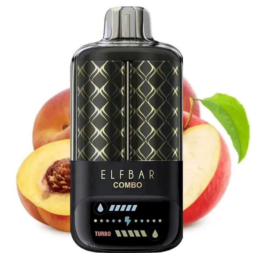 Elf Bar Combo 25 000 - F644VN4 jablko a šťavnatá broskyňa E Cigareta SK