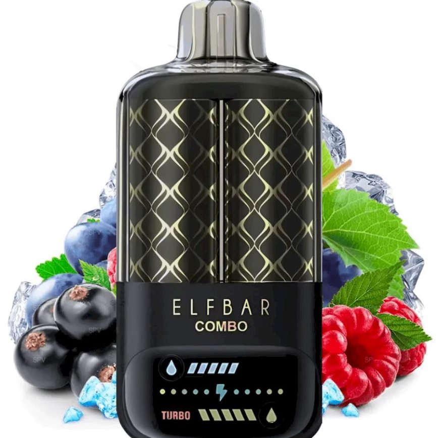 Elf Bar Combo 25 000 - F644VN8 čierne ríbezle malina & hrozno Veľkoobchod Vape SK