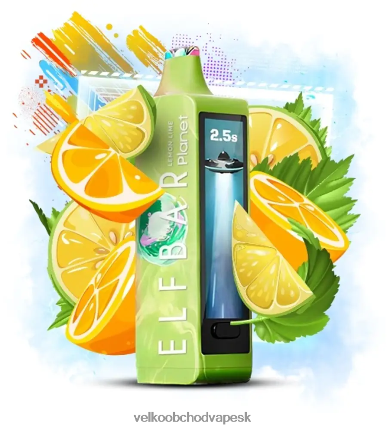 Elf Bar Planet 25 000 - F644VN16 citrónová limetka Vape Velkoobchod