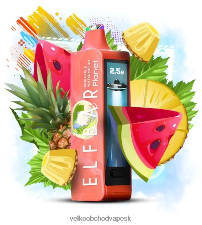 Elf Bar Planet 25 000 - F644VN25 ananásový melón E Cigareta SK