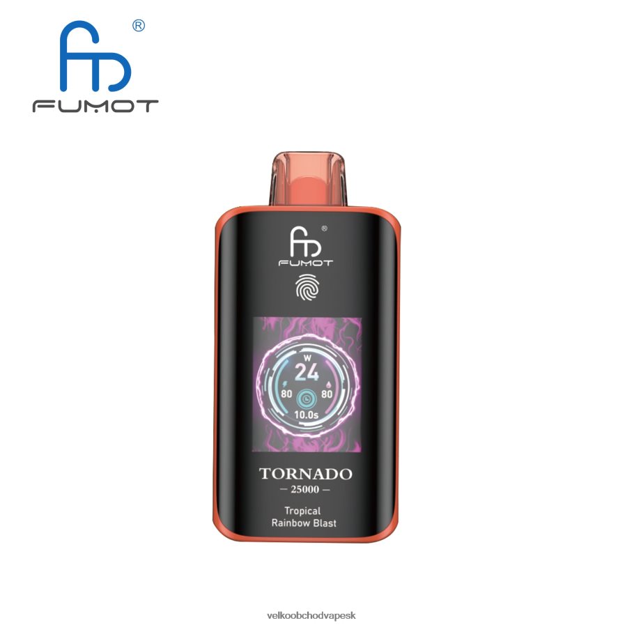 Vape Wholesale Supplier H862V613 výbuch tropickej dúhy - Fumot Tornado 25 000 jednorazové vapy