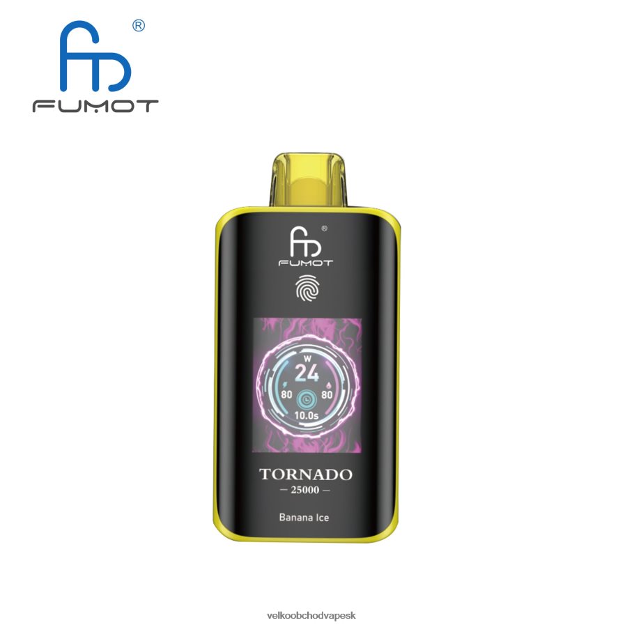 Vape Wholesale Supplier H862V61 banánový ľad - Fumot Tornado 25 000 jednorazové vapy