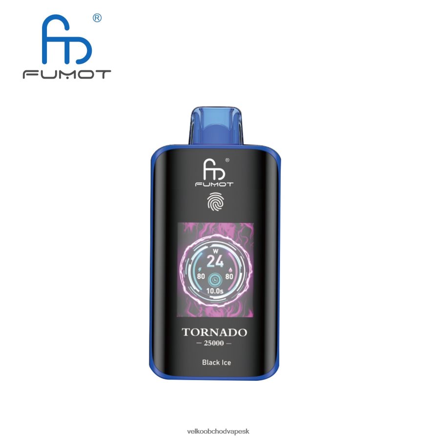 Vape Wholesale Supplier H862V62 čierny ľad - Fumot Tornado 25 000 jednorazové vapy