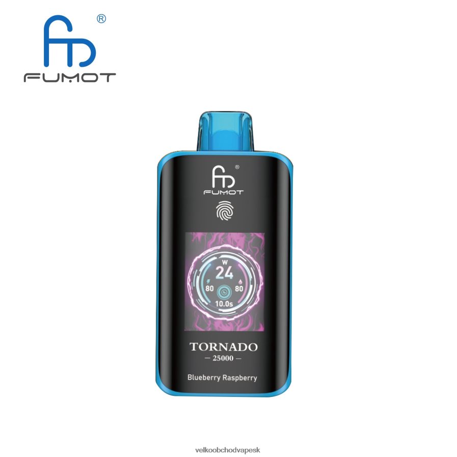 Vape Wholesale Supplier H862V63 čučoriedka malina - Fumot Tornado 25 000 jednorazové vapy