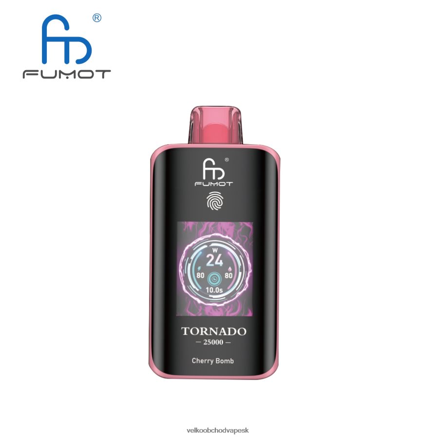Vape Wholesale Supplier H862V64 čerešňová bomba - Fumot Tornado 25 000 jednorazové vapy