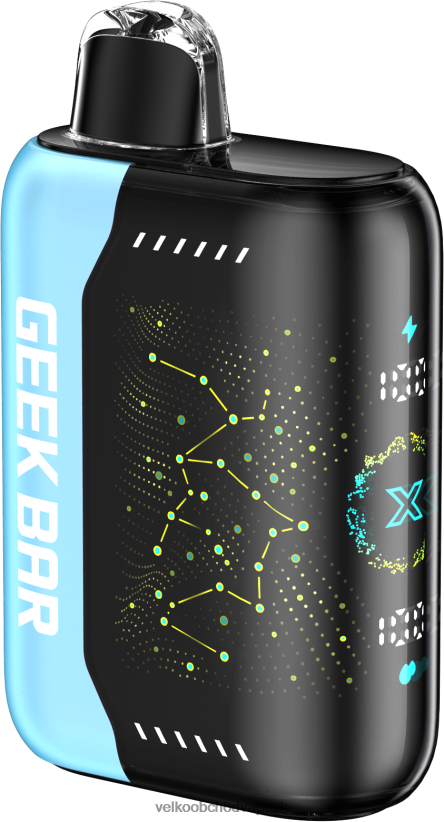Vape Jednorazove 066N6413 - GEEK BAR pulz x modrý razz ľad