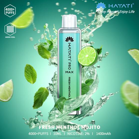 čerstvé mentolové mojito